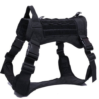 Tactical Dog Harnesses Pet Training Vest Harness for Medium Large Dogs No Pull Adjustable K9 Working Easy Control with Handle